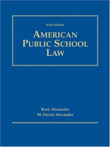 American Public School Law, 6th Edition