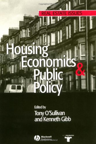 Housing Economics and Public Policy: Essays in Honour of Duncan Maclennan