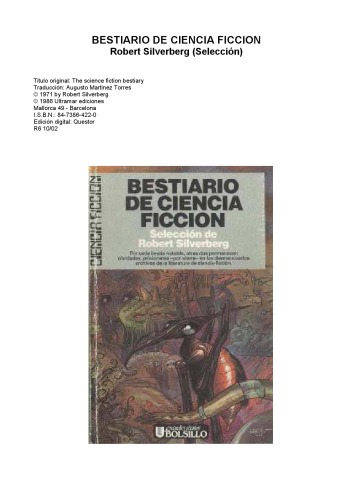 Bestiario de Ciencia Ficcion