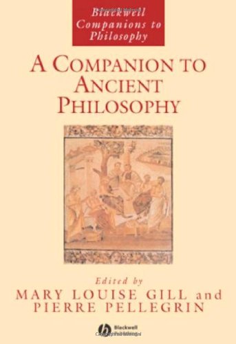 A Companion to Ancient Philosophy