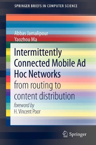 Intermittently Connected Mobile Ad Hoc Networks: From Routing to Content Distribution