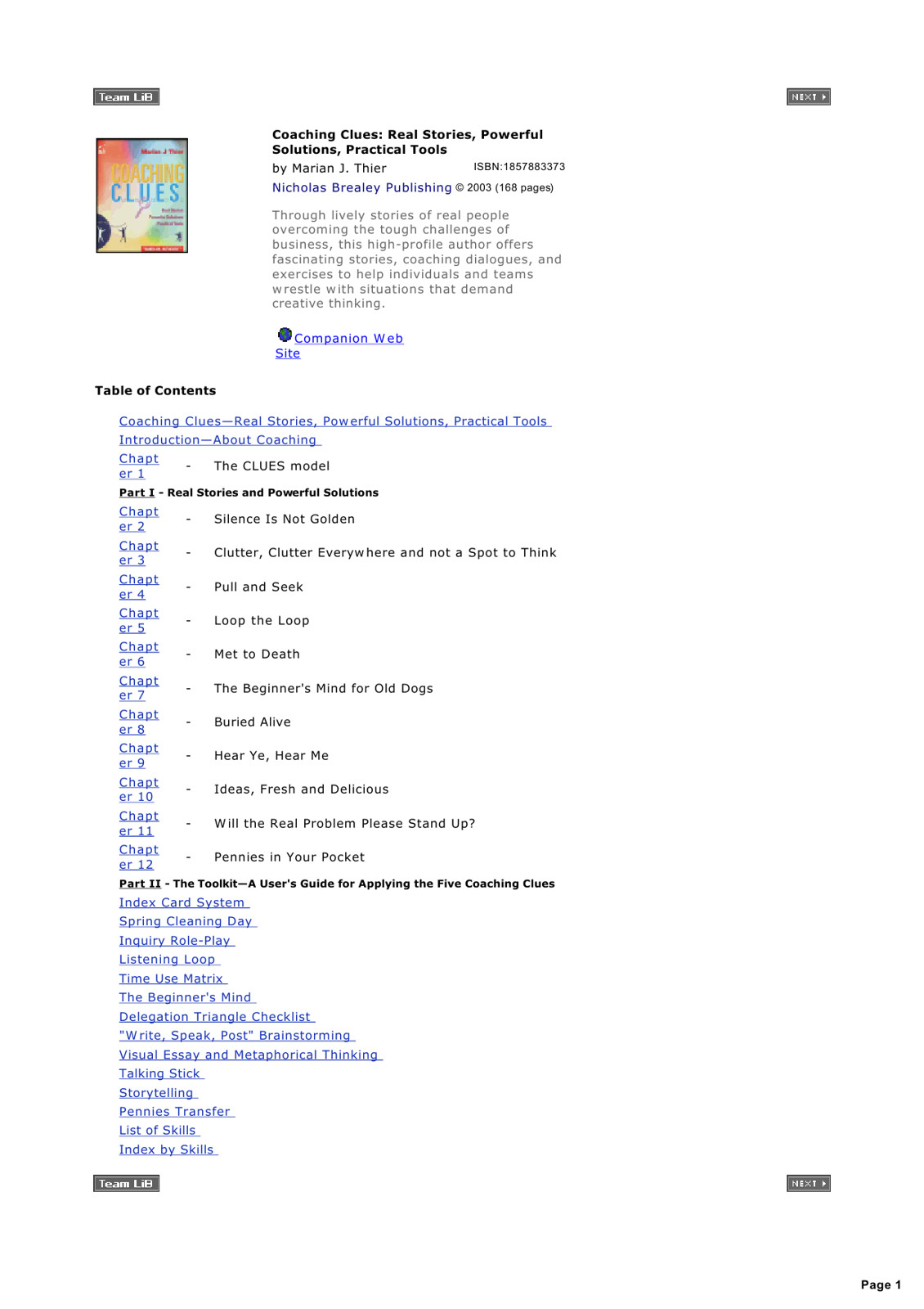 Coaching Clues Real Stories Powerful Solutions Practical Tools