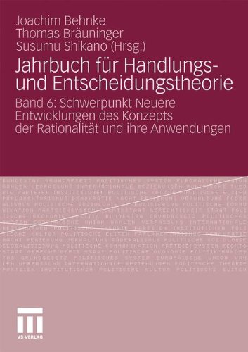 Jahrbuch für Handlungs- und Entscheidungstheorie 6