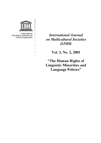 The Human Rights of Linguistic Minorities and Language Policies