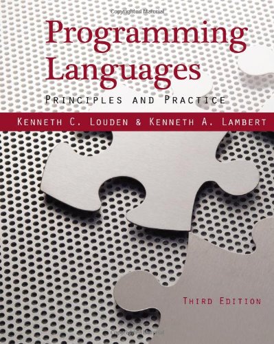 Programming Languages: Principles and Practices