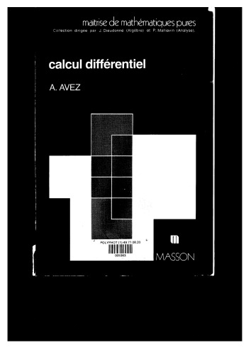 Calcul différentiel