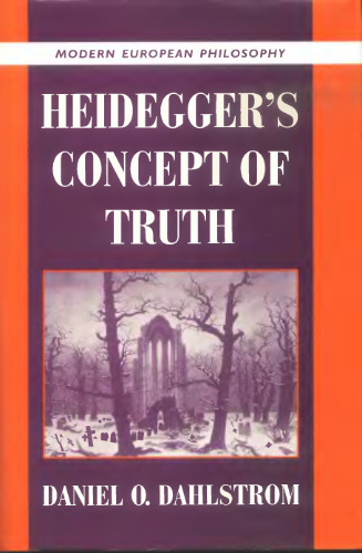 Heidegger's Concept of Truth