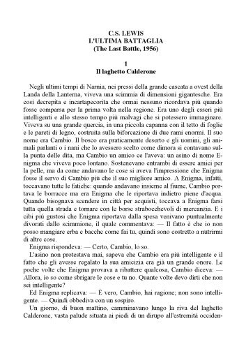 Le cronache di Narnia: l'ultima battaglia