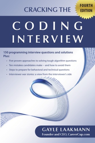 CRACKING THE CODING INTERVIEW - FOURTH EDITION