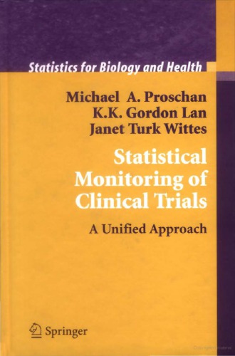 Statistical monitoring of clinical trials