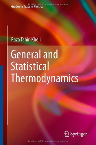 General and Statistical Thermodynamics