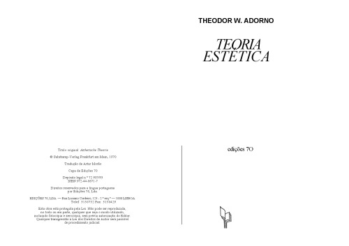 Teoria estetica