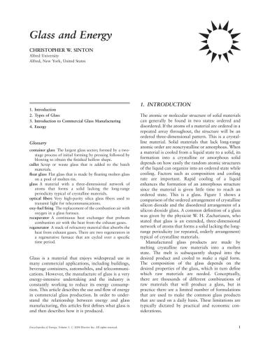 Encyclopedia of Energy Volume III (Encyclopedia of Energy Series)