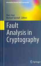Fault Analysis in Cryptography