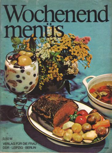 Wochenendmenues kochbuch