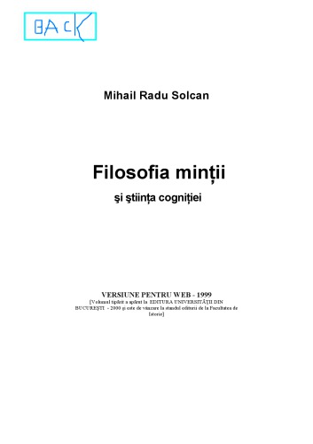 Introducere in filosofia mintii (ebook)