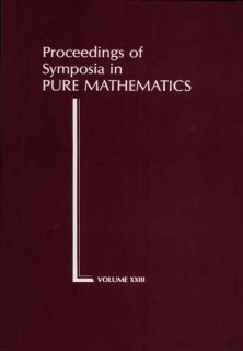 Partial Differential Equations: Proceedings of Symposia in Pure Mathematics