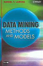 Data mining methods and models