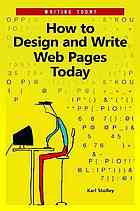 How to design and write web pages today