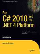 Pro C# 2010 and the .NET 4 platform