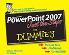PowerPoint 2007 just the steps for dummies