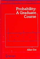 Probability : a graduate course