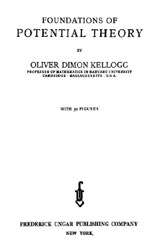 Foundations of potential theory