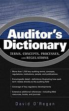 The auditor's dictionary