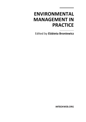 Environmental Management in Practice