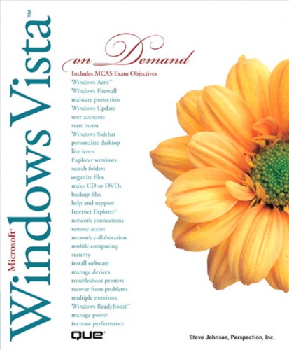 Windows Vista On Demand Steve Johnson