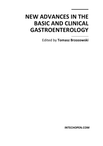 New Advances in the Basic and Clinical Gastroenterology