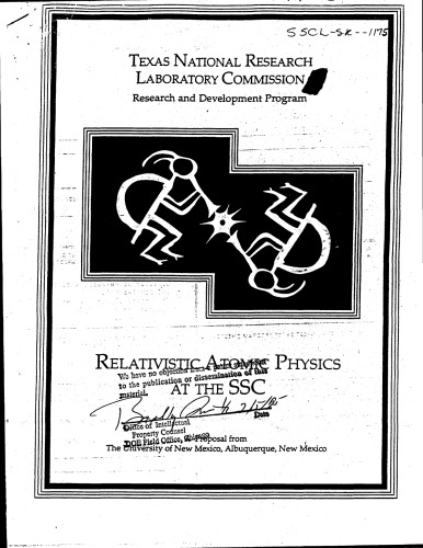 Relativistic atomic collisions