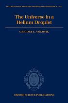 The universe in a helium droplet