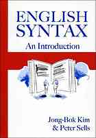 English syntax : an introduction