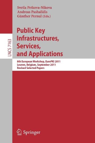 Public Key Infrastructures, Services and Applications: 8th European Workshop, EuroPKI 2011, Leuven, Belgium, September 15-16, 2011, Revised Selected Papers