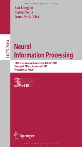 Neural Information Processing: 18th International Conference, ICONIP 2011, Shanghai, China, November 13-17, 2011, Proceedings, Part II