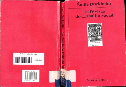Da divisao do trabalho social