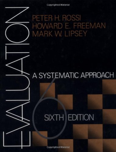 Evaluation: A Systematic Approach