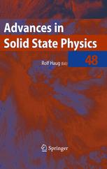 Advances in Solid State Physics