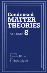 Condensed Matter Theories