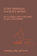 LLRW Disposal Facility Siting: Successes and Failures in Six Countries