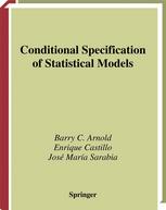 Conditional Specification of Statistical Models