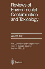 Reviews of Environmental Contamination and Toxicology: Continuation of Residue Reviews