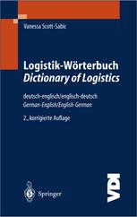 Logistik-Worterbuch: Deutsch - Englisch/Englisch - Deutsch