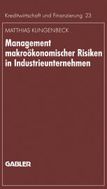 Management makrookonomischer Risiken in Industrieunternehmen: Moglichkeiten einer effektiveren Gestaltung am Beispiel des Wahrungsrisikos