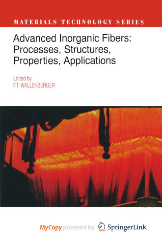 Advanced Inorganic Fibers: Process - Structure - Properties - Applications