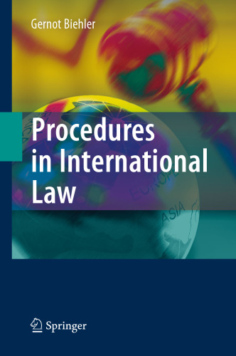 Procedures in International Law